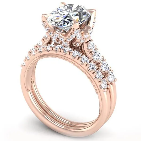 Ben Garelick Astra Galactic Head Diamond Engagement Ring