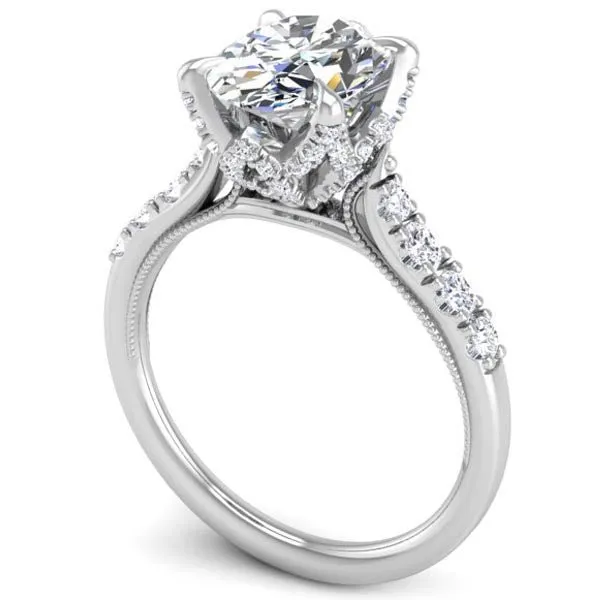 Ben Garelick Astra Galactic Head Diamond Engagement Ring