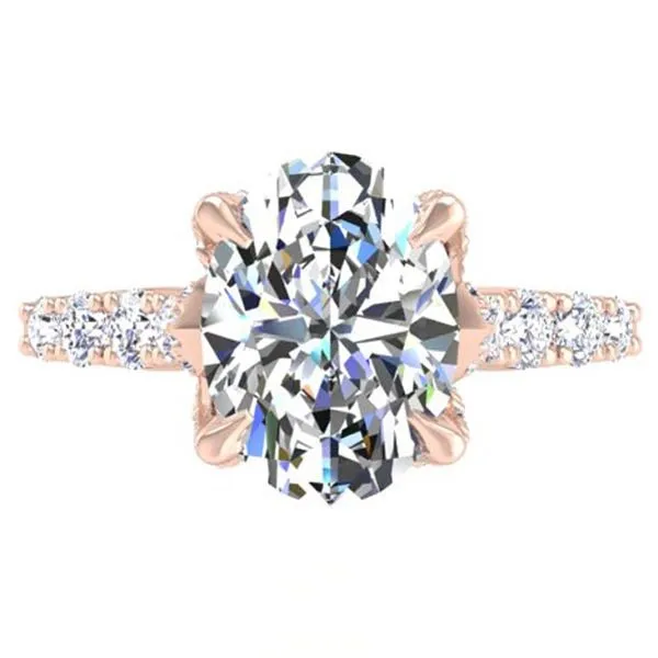 Ben Garelick Astra Galactic Head Diamond Engagement Ring
