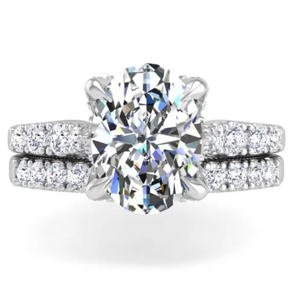 Ben Garelick Astra Galactic Head Diamond Engagement Ring