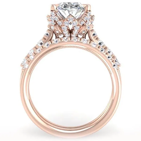 Ben Garelick Astra Galactic Head Diamond Engagement Ring