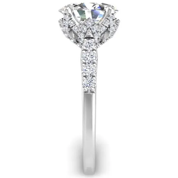 Ben Garelick Astra Galactic Head Diamond Engagement Ring