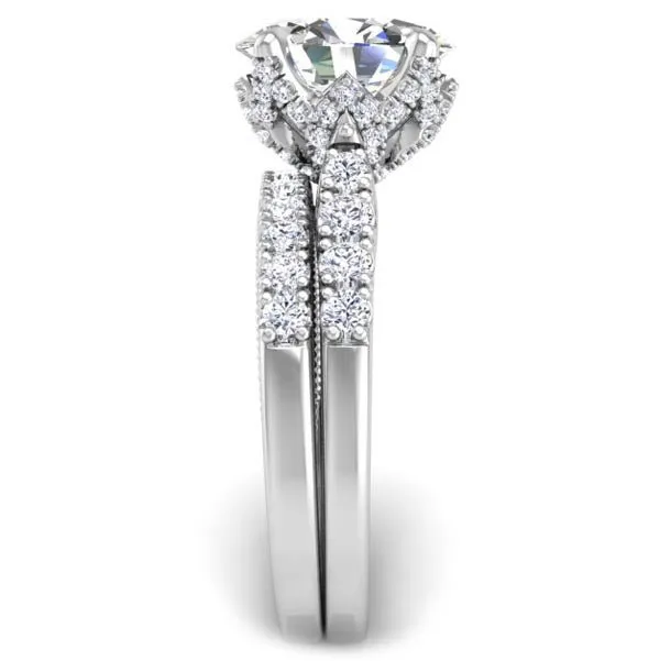Ben Garelick Astra Galactic Head Diamond Engagement Ring