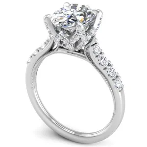 Ben Garelick Astra Galactic Head Diamond Engagement Ring