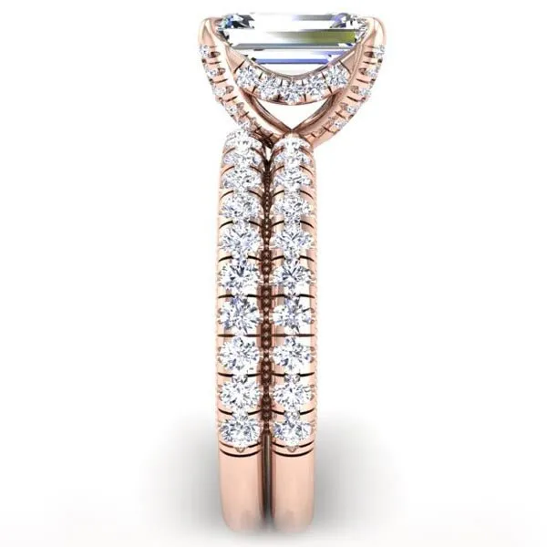 Ben Garelick Emerald Cut Orion Diamond Engagement Ring