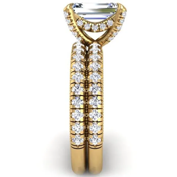 Ben Garelick Emerald Cut Orion Diamond Engagement Ring