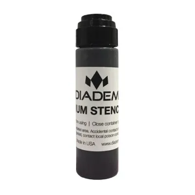 Diadem Stencil and Ink