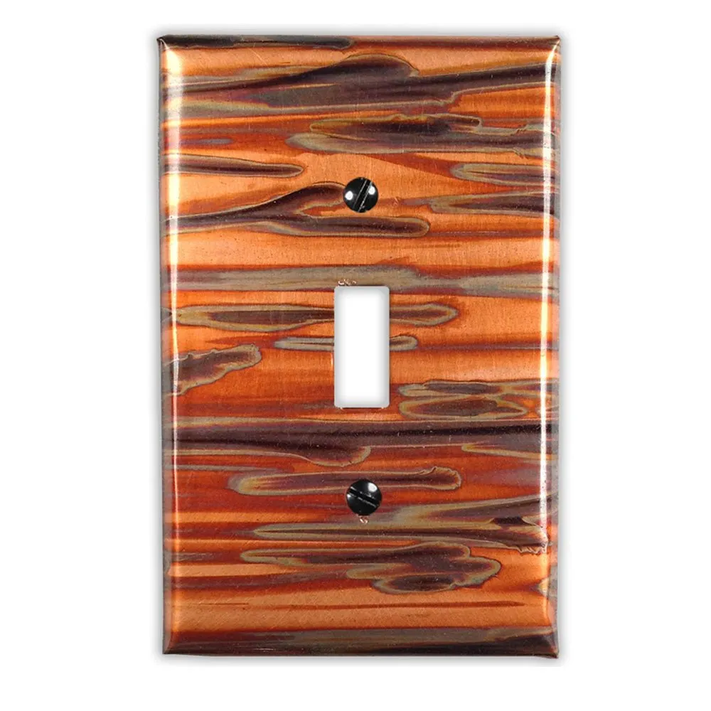Enchantment Horizontal Copper - 1 Toggle Wallplate