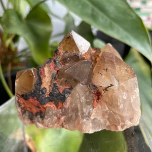 Kundalini Quartz Citrine,  Democratic Republic of Congo, Lwena, Congo Citrine