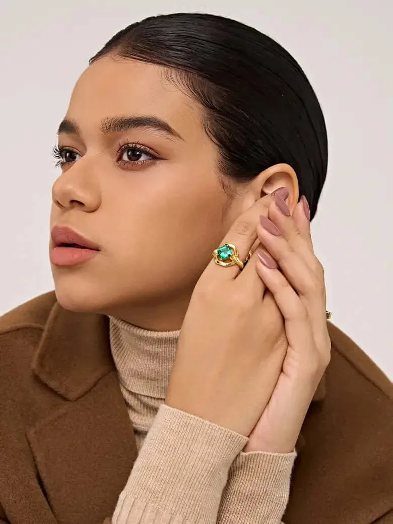 Luxe Emerald Ring 3.00 Carat