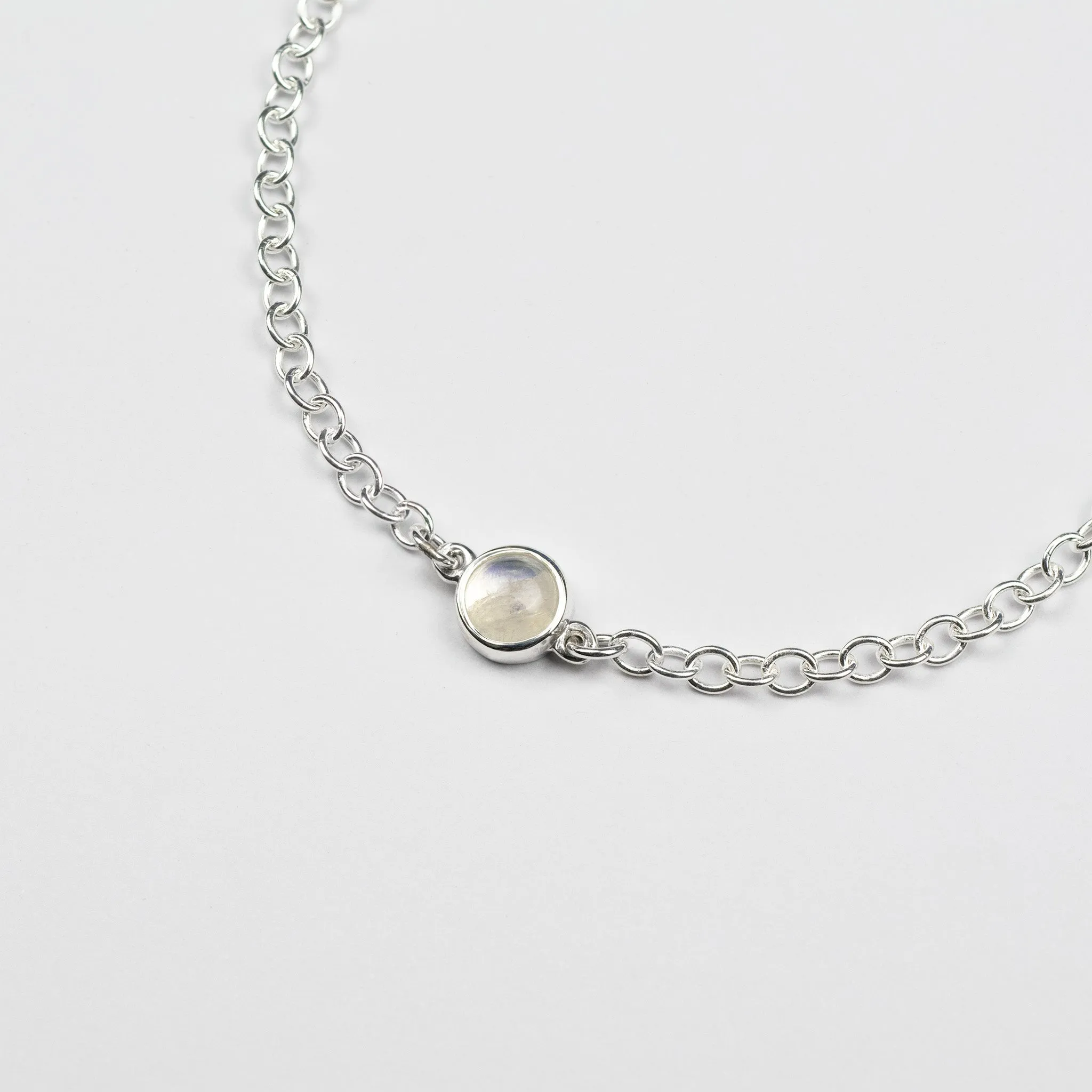 Moonstone Gemstone Bracelet