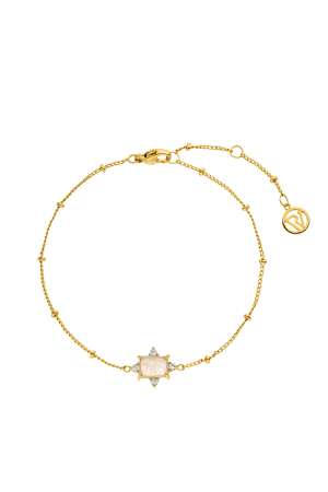 Moonstone Intuition Bracelet 14K Gold Plated