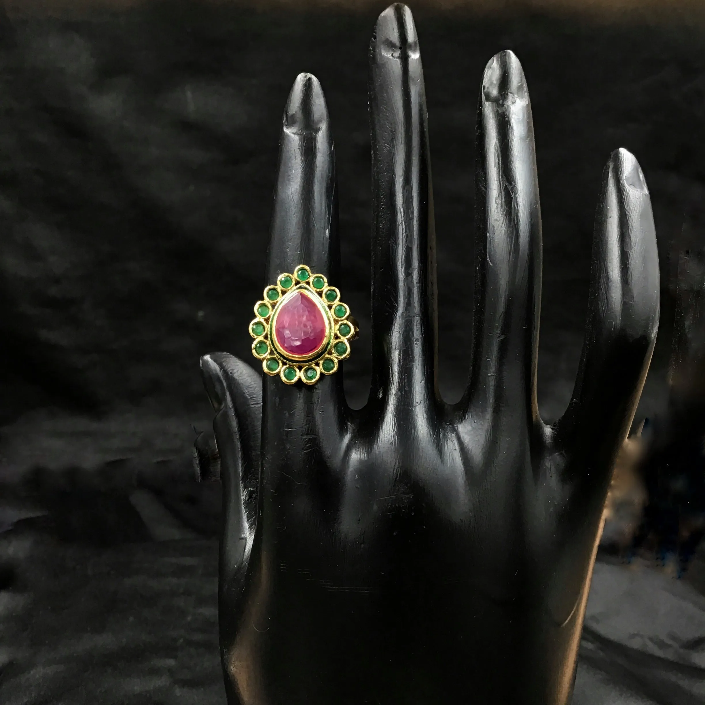 Polki White Ring 16734-3882