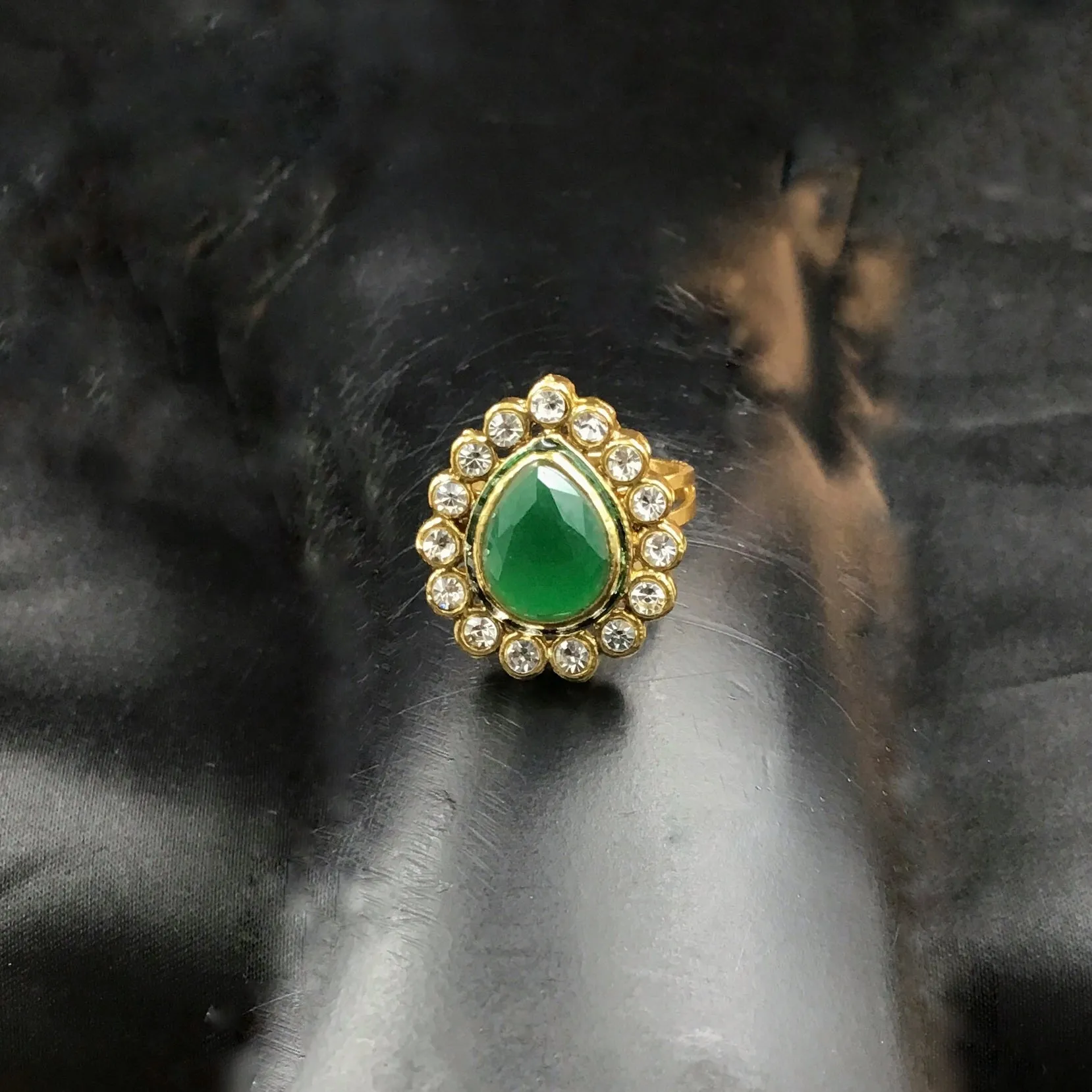Polki White Ring 16734-3882