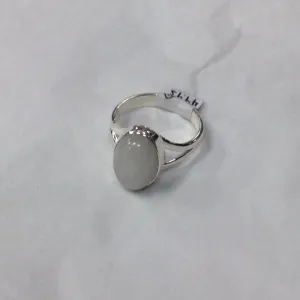 Rainbow Moonstone Oval Ring
