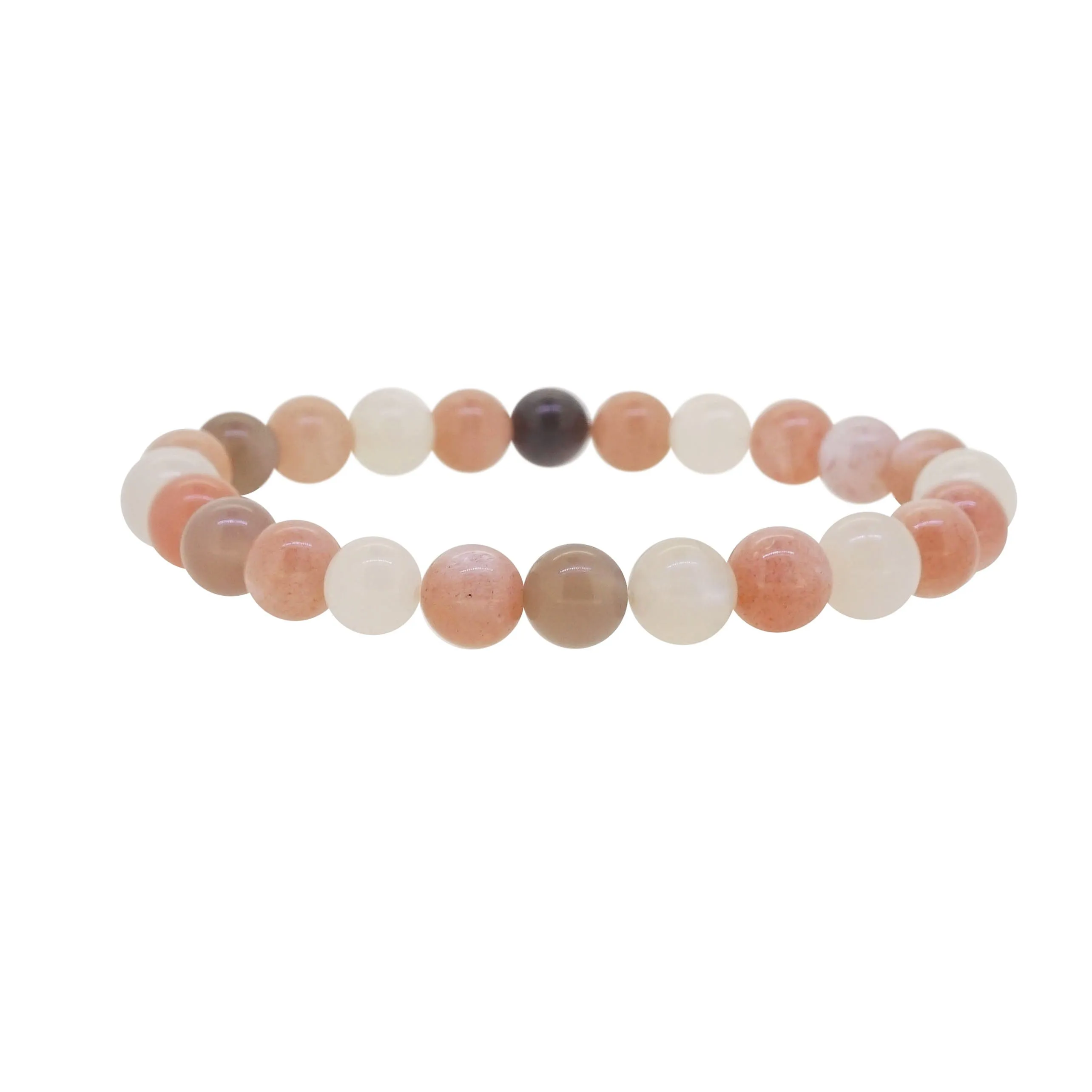 Tricolor Moonstone 8mm