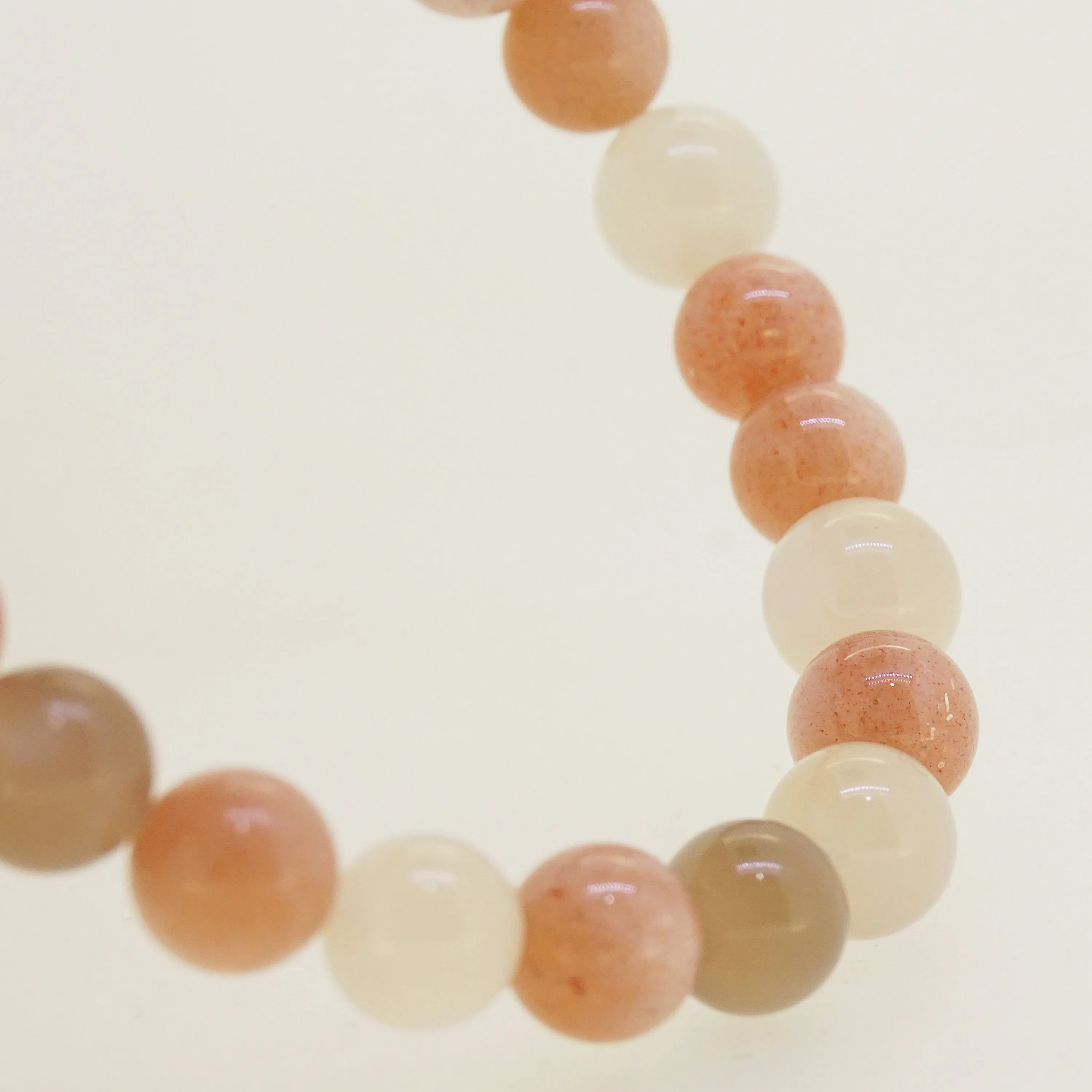Tricolor Moonstone 8mm